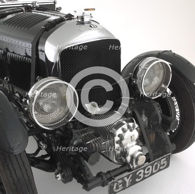 1930 Bentley 4.5 litre blower. Artist: Unknown.