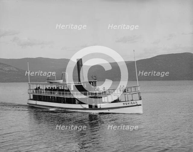 Steamer Mohican, Lake George, N.Y., between 1900 and 1910. Creator: William H. Jackson.