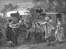 ''The Art of Persuasion'-Returning from a Ball in India', 1890. Creator: Unknown.