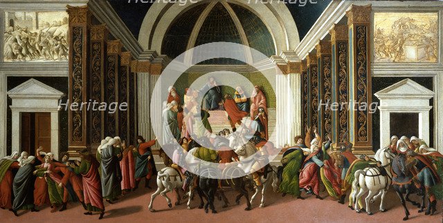 The Story of Virginia, Between 1496 and 1504. Artist: Botticelli, Sandro (1445-1510)