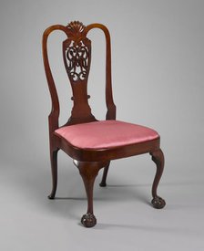 Side Chair, c. 1760. Creator: Unknown.