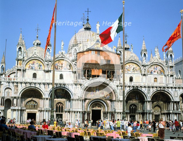 St Mark's Basilica, Venice, Italy.