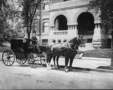 Hearst House, 1400 N.H. Ave, 1889. Creator: Frances Benjamin Johnston.