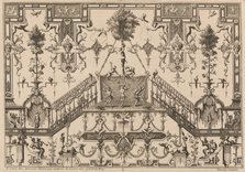 Ornament Designs Invented by J. Berain, 1711 or after. Creator: Jean Berain.