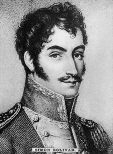 Simon Bolivar (1783-1830), Venezuelan military and political leader, c1910. Artist: Unknown