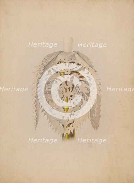 Drapery for Candlestick, c. 1939. Creator: Douglas Campbell.