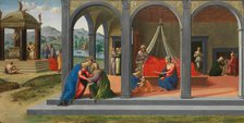 Scenes from the Life of Saint John the Baptist, ca. 1506-7. Creator: Francesco Granacci.