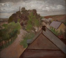 Country Landscape with a Road, between 1917-1921. Creator: Jacek Malczewski.