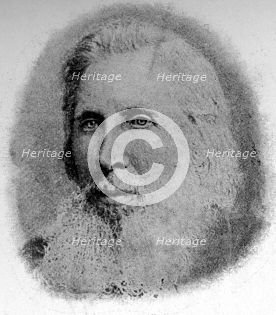 Portrait of Oscar Wilde's father, Sir William Wilde, c1870s. Creator: Unknown.