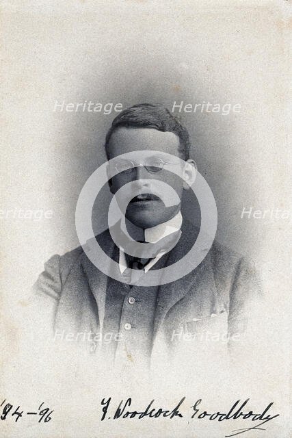 Francis Woodcock Goodbody. Creator: Unknown.