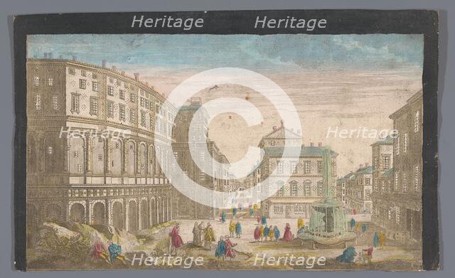 View of Marcellus's Theatre at Rome, 1745-1775. Creator: Unknown.