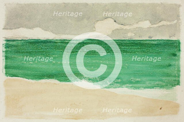 The Sea at Bognor, 1895. Creator: Theodore Roussel.