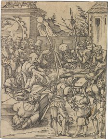 Martyrdom of Saint Bartholomew. From the series Martyrdom of the Twelve Apostles, c. 1520. Creator: Cranach, Lucas, the Elder (1472-1553).