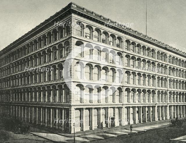 'New York: Stewart's Retail Store', 1891. Creator: Unknown.