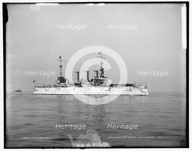 U.S.S. New York, c1899. Creator: Unknown.