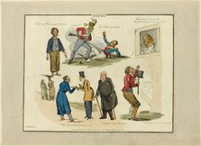Plate from Illustrations to Popular Songs, 1822. Creator: Henry Thomas Alken.