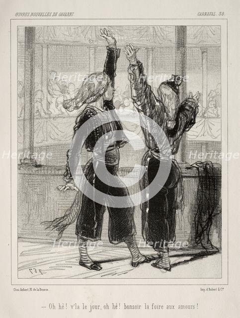 Carnaval. Creator: Paul Gavarni (French, 1804-1866).