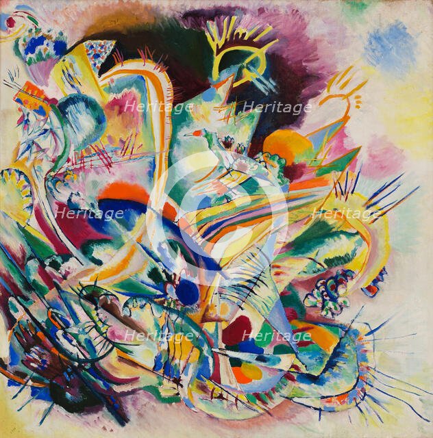 Untitled (Improvisation V), 1914. Creator: Kandinsky, Wassily Vasilyevich (1866-1944).