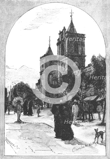 ''The Church of St John, Strada Reale, Malta', 1891. Creator: Unknown.