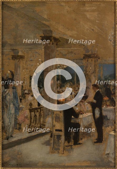 Armenonville, le soir du Grand-Prix, c1905. Creator: Henri Gervex.