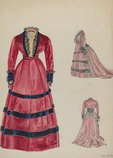 Dress, c. 1937. Creator: Lucien Verbeke.