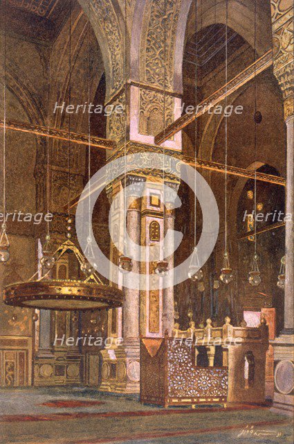 Mosque of Al-Rifa'l, pub. 1949. Creator: Alhusain Fawzy (19th century).