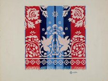 Coverlet, c. 1936. Creator: Cornelius Christoffels.