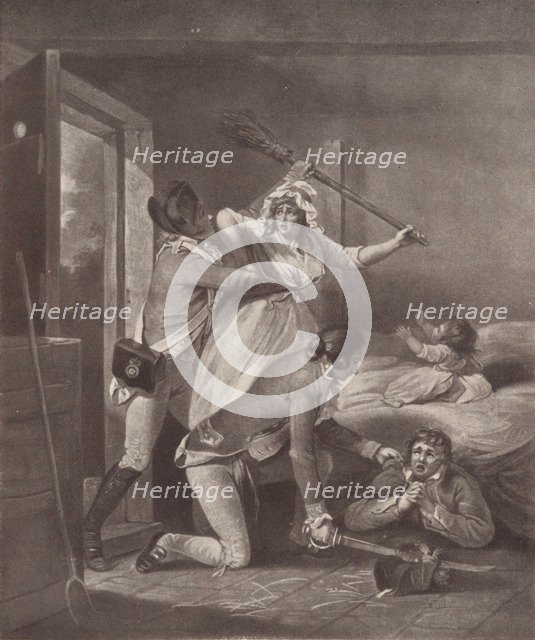 'Recruit Deserted', 1791 (1909). Artist: George Keating.