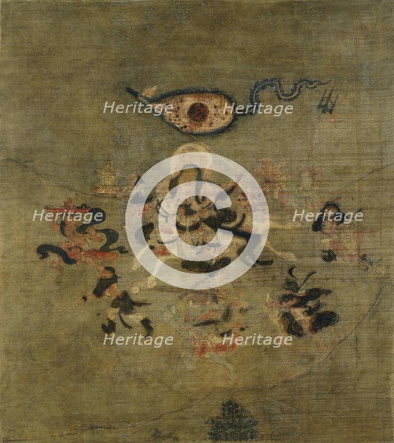 Vaisravana Bishamonten, the Guardian of the North.