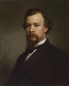 Portrait of the Artist, 1874. Creator: George Augustus Baker.