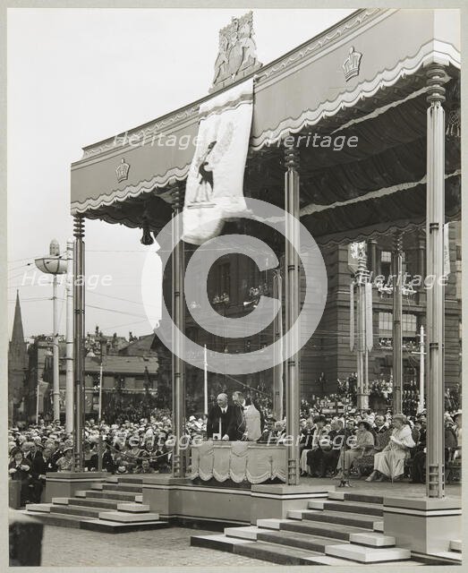Opening of the Queensway Tunnel, Liverpool, 1934. Creator: Stewart Bale Limited.