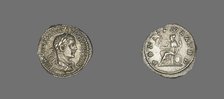 Denarius (Coin) Portraying Emperor Elagabalus, 218-222. Creator: Unknown.