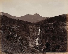 Hong Kong: the waterfall at Pokfulum, c1873. Creator: William Pryor Floyd.