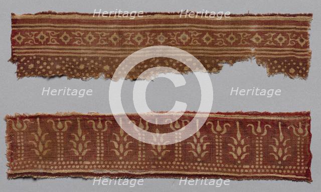 Fragments, 1100s - 1300s. Creator: Unknown.