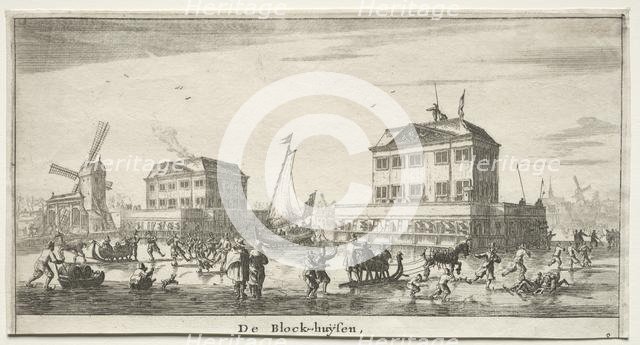 De Block-huysen. Creator: Reinier Nooms (Dutch, c. 1623-1667).