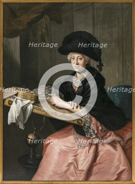Princess Charlotte of Saxe-Meiningen (1751-1827), Duchess of Saxe-Gotha-Altenburg. Creator: Ziesenis, Johann Georg, the Younger (1716-1776).