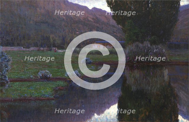 Paesaggio. Creator: Wolf Ferrari, Teodoro (1878-1945).