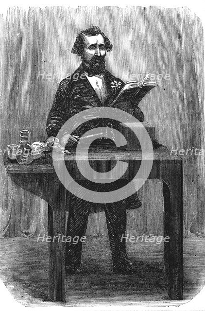 Charles Dickens (1812-70), English novelist and journalist, July 1858. Artist: Unknown