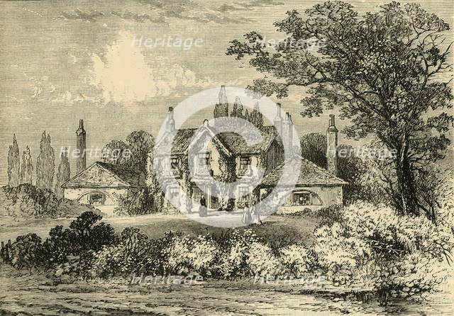 'Mrs Siddons' House at Westbourne Green, 1800', (c1876). Creator: Unknown.