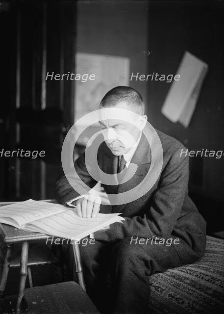 Rach'off [i.e. Rachmaninoff], between c1915 and c1920. Creator: Bain News Service.