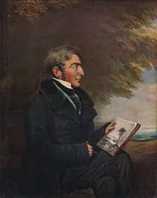 'Portrait of JMW Turner', c1841 (1904). Artist: Charles Turner.