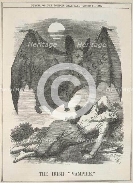 The Irish Vampire, 1885. Creator: Unknown.