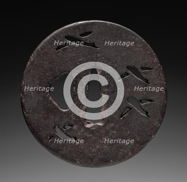 Sword Guard, mid 18th century. Creator: Unknown.