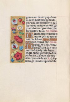 Hours of Queen Isabella the Catholic, Queen of Spain: Fol. 82v, c. 1500. Creator: Master of the First Prayerbook of Maximillian (Flemish, c. 1444-1519); Associates, and.