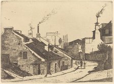 Rue du Champ de l'Alouette, 1861. Creator: Francois Bonvin.