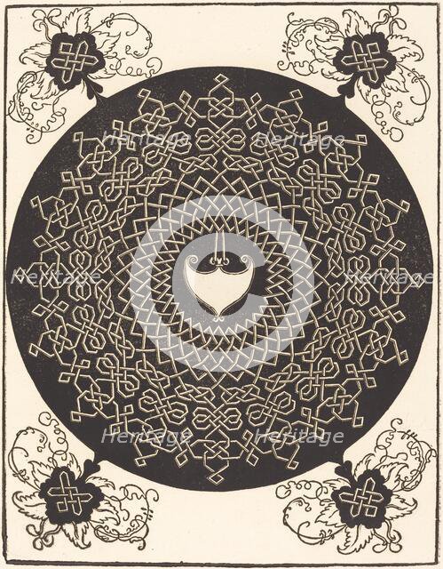 The First Knot (with a heart-shaped shield), probably 1506/1507. Creator: Albrecht Durer.