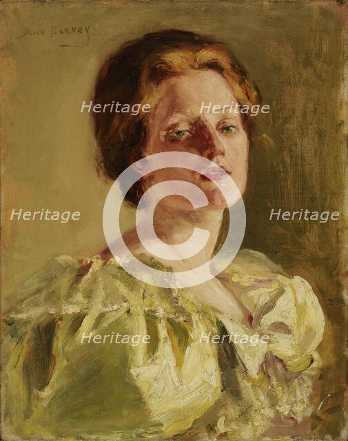 Study in Auburn, 1904. Creator: Alice Pike Barney.