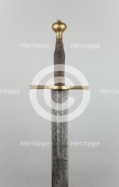 Sword of Justice, Solingen, late 17th century. Creator: Unknown.