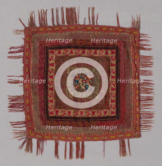 Pillow Cover, Greece, 1850/99. Creator: Unknown.