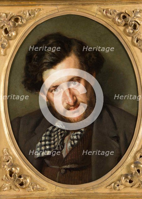 Portrait of Georges Lafenestre (1837-1919), 1865. Creator: Desboutin, Marcellin Gilbert (1823-1902).